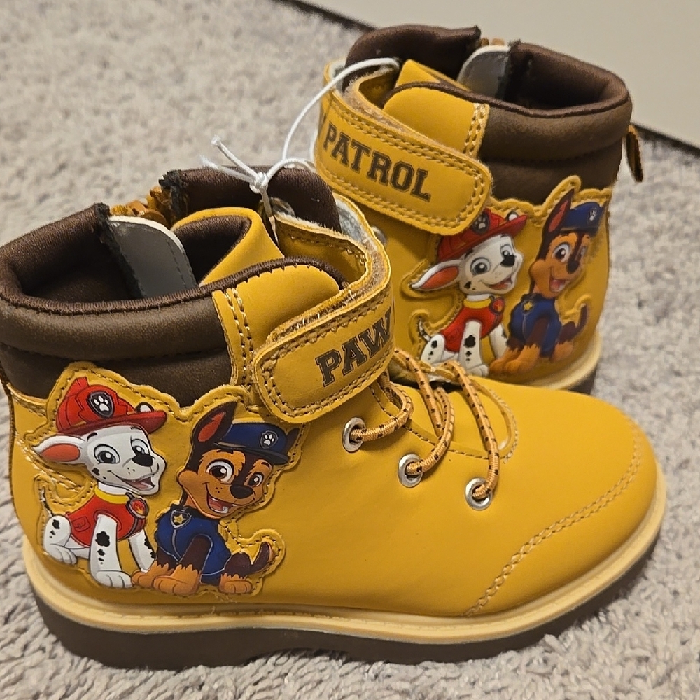 Paw Patrol Kids Yellow Boots